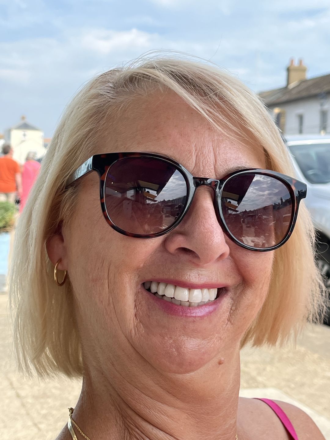 Customer photo review of Essential Earrings Small