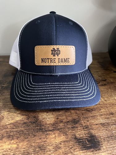 Customer photo review of Richardson 112 Custom Leather Patch Hat