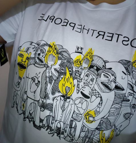 Customer photo review of Playera Foster The People