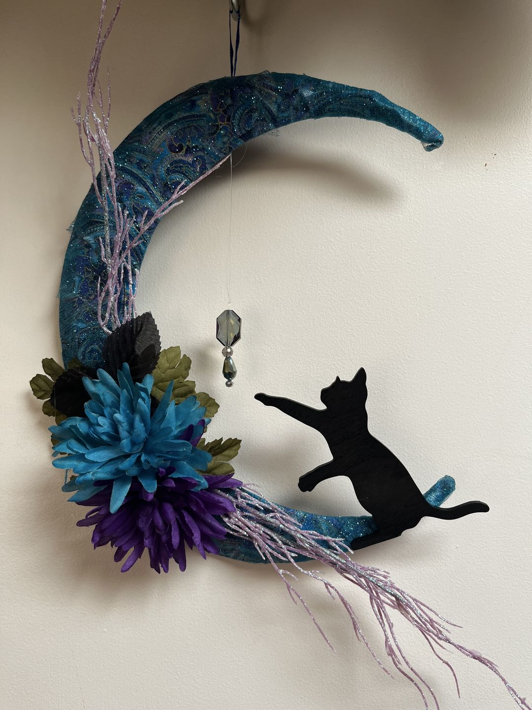 Customer photo review of Unfinished Wood Playing Cat Shape - Craft - up to 36"