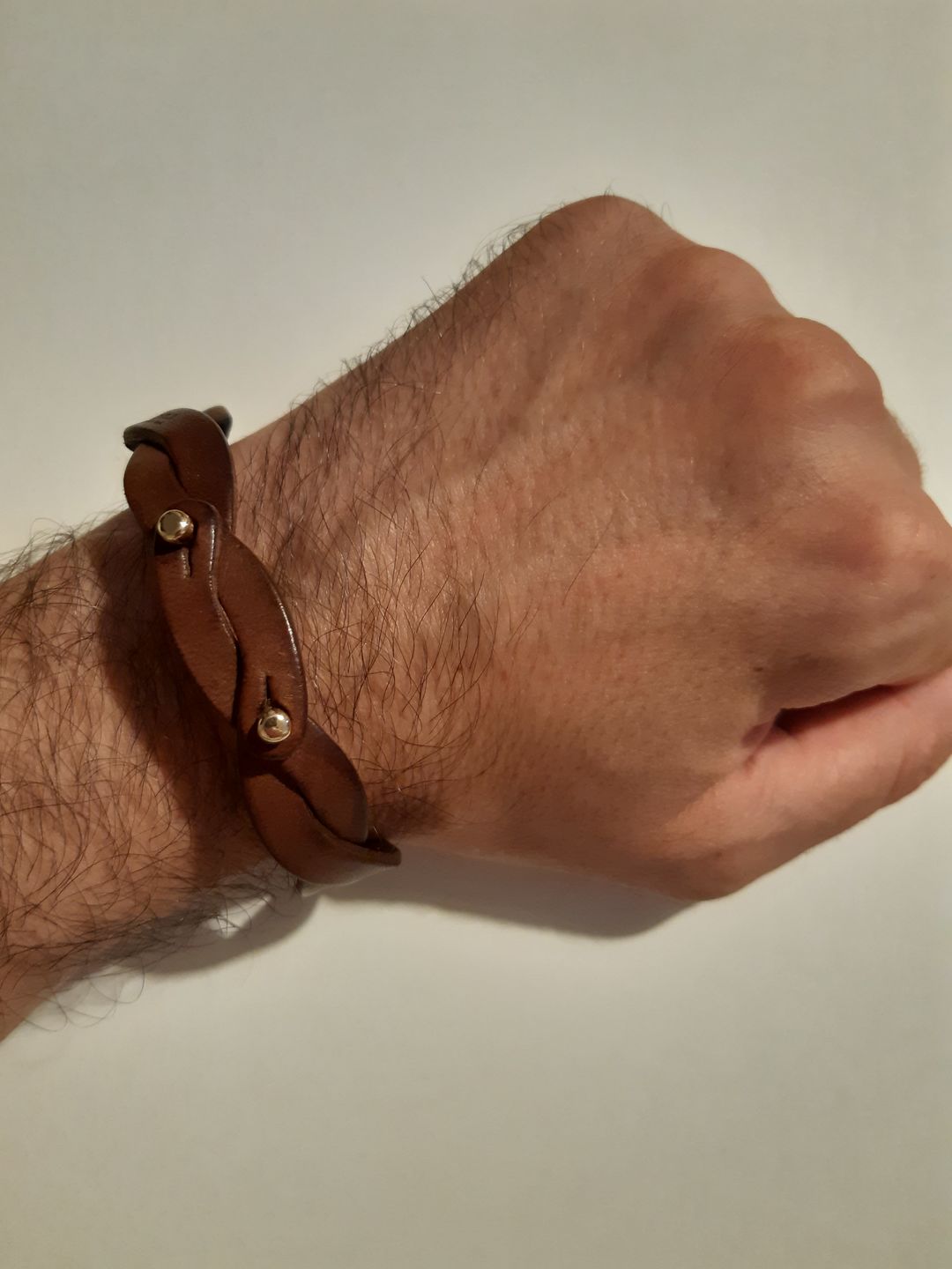Customer photo review of Bracciale pelle NOIDUE Tulsi