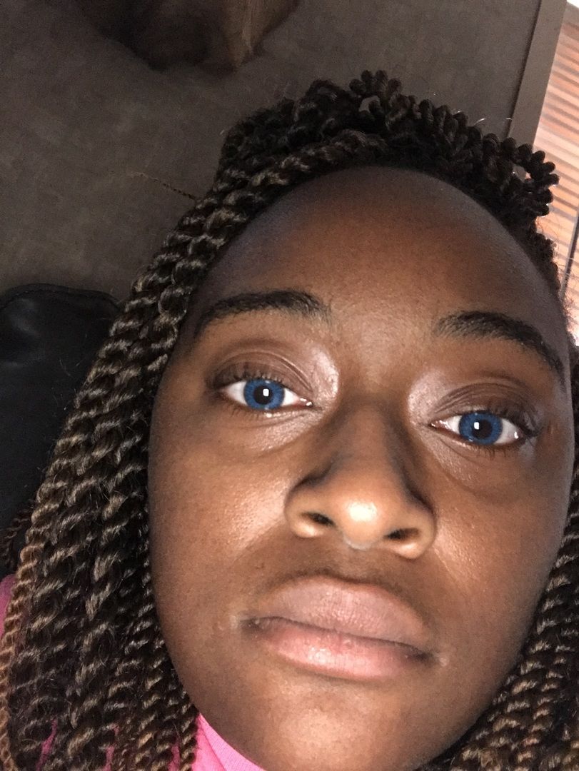 Customer photo review of Ashley-S Aqua Colored Contacts (2Pcs) 6 Months