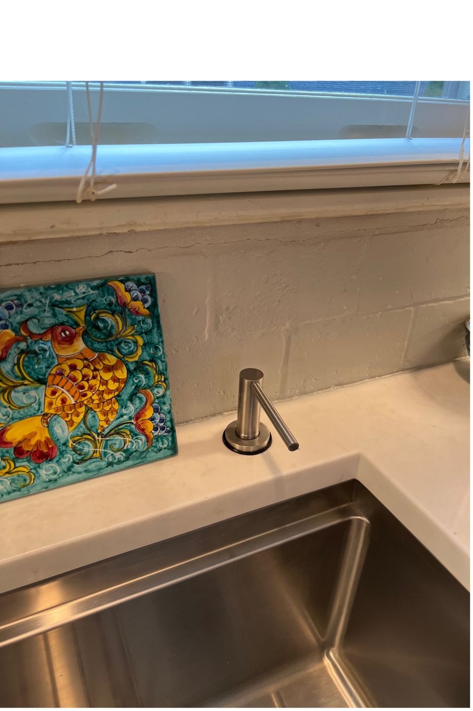 Customer photo review of Snozzle - Liquid Dish Soap Dispenser