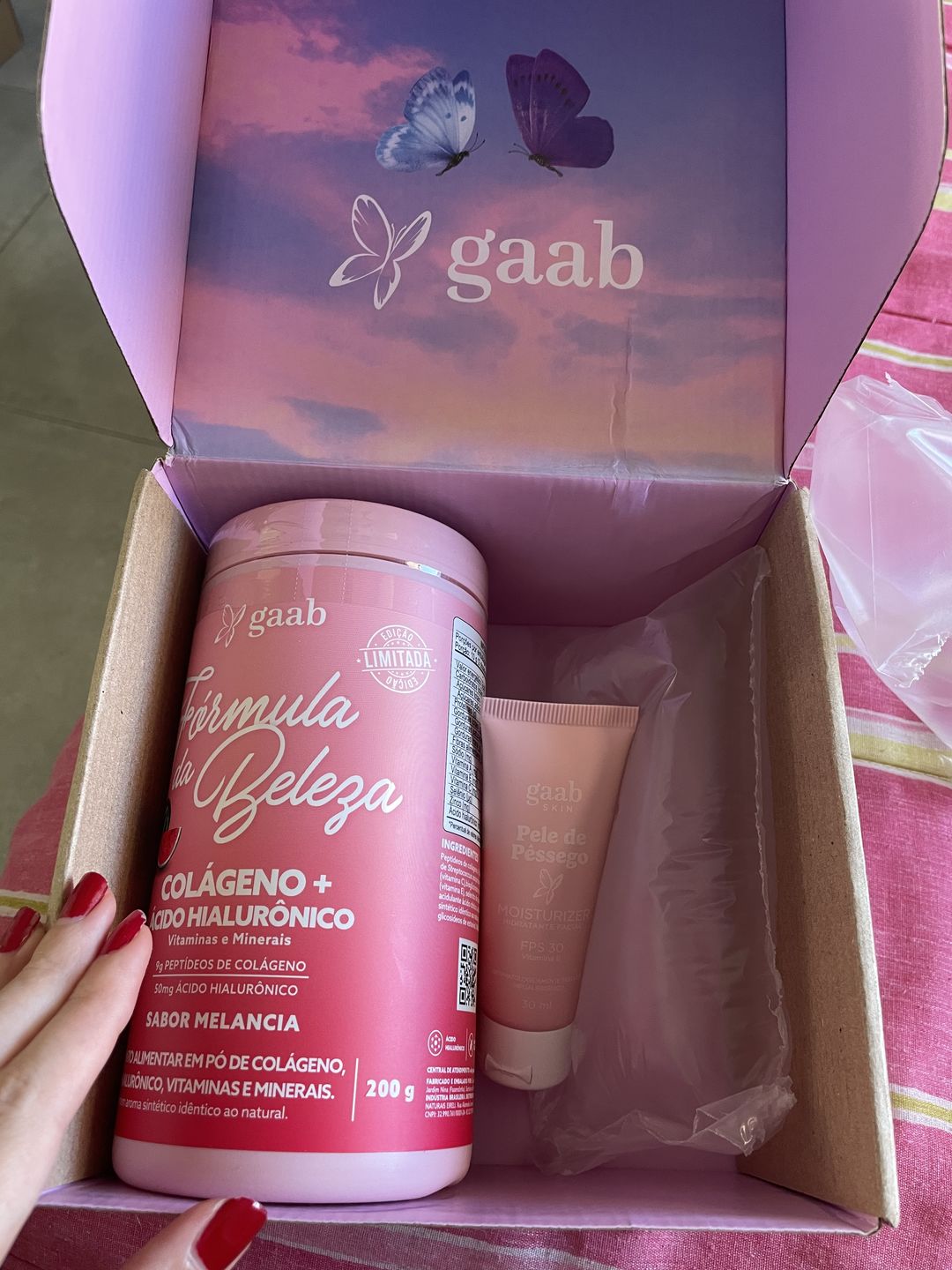 Customer photo review of Fórmula da Beleza