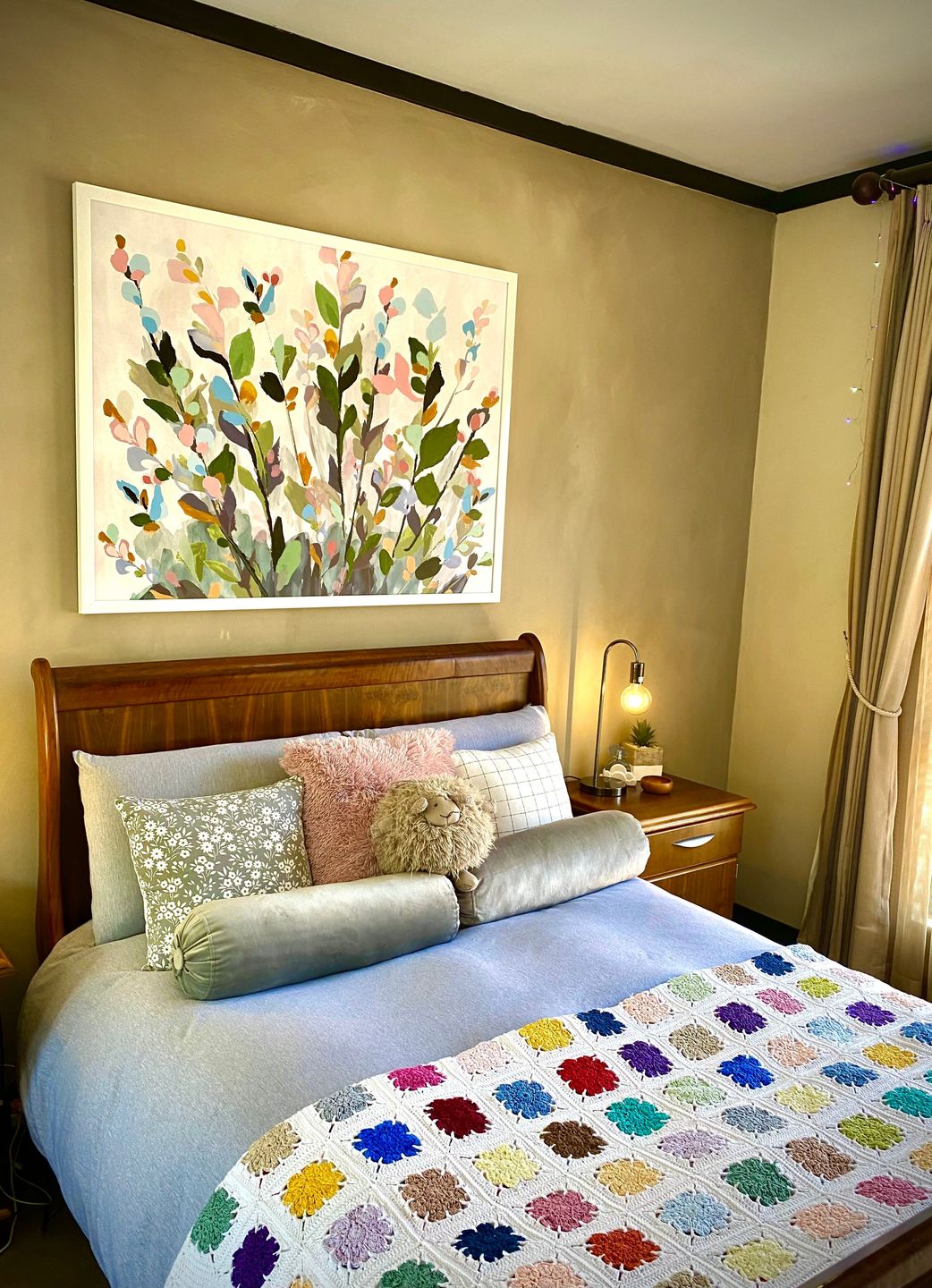 Customer photo review of Soft Grey Duvet Cover Set