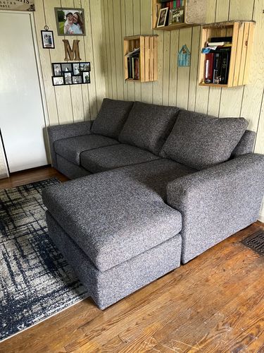 Customer photo review of Mesa Reversible Sofa Chaise