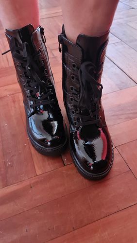Customer photo review of BOTÍN NEGRO 36040
