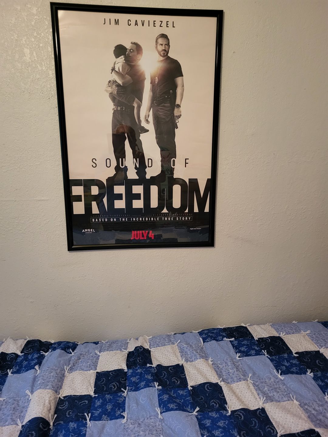 Customer photo review of Sound of Freedom Poster
