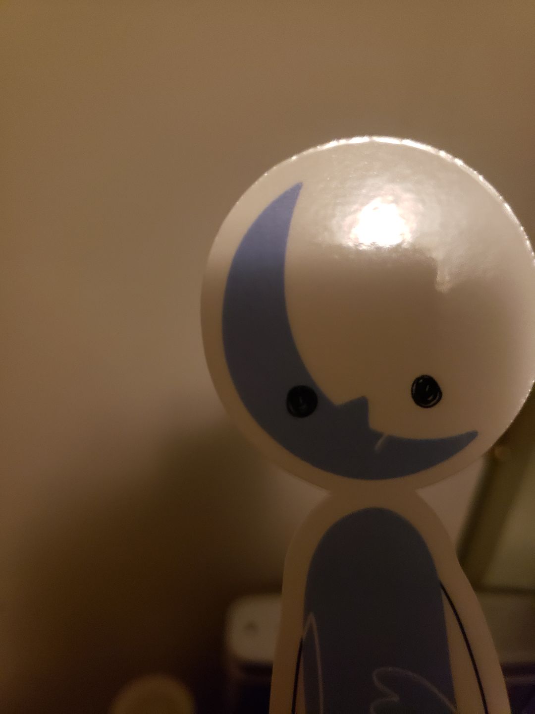 Customer photo review of Minimalistic Space People Bookmark