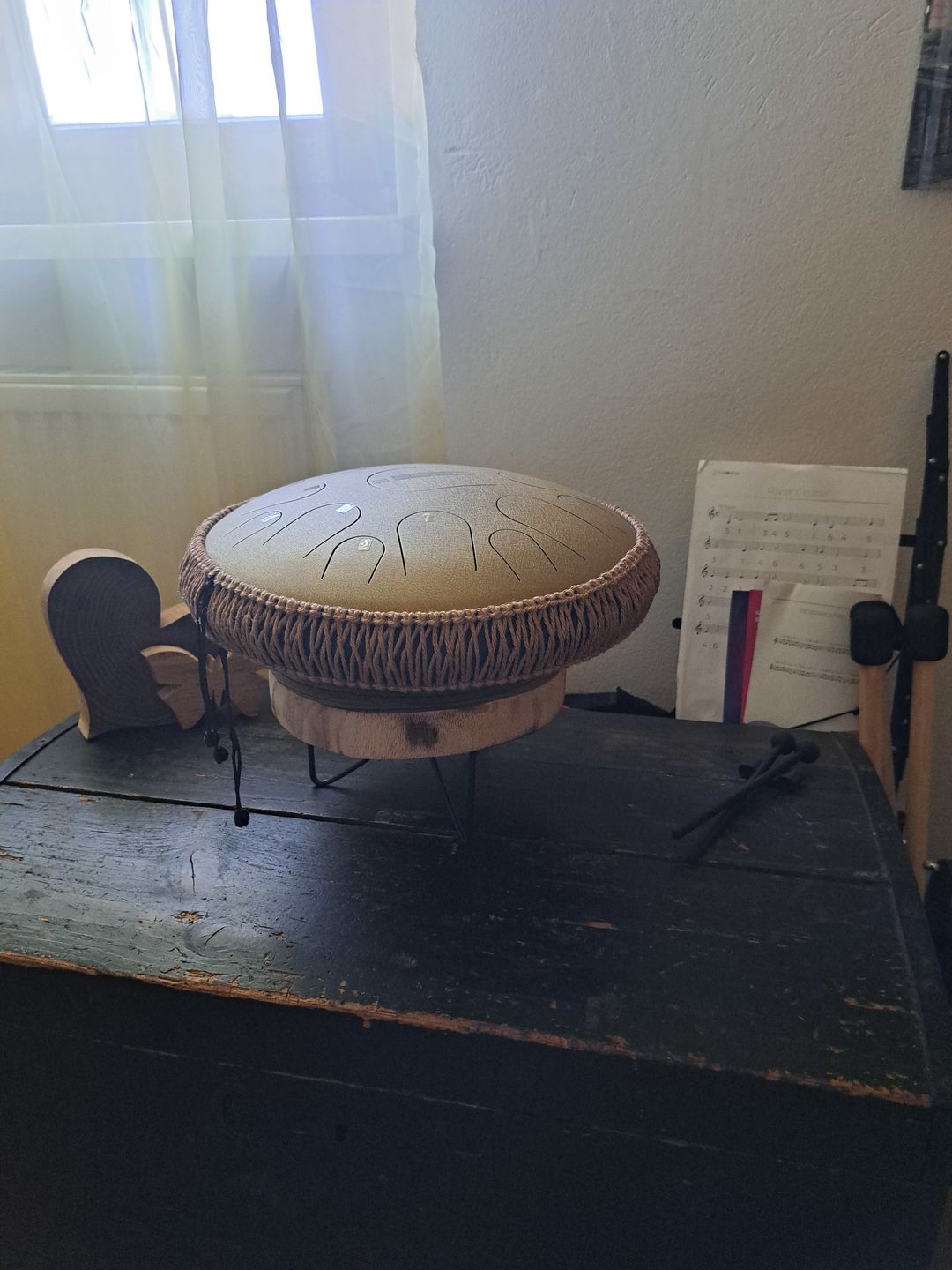Customer photo review of Sonodrum Zungentrommel - "Premium" - Handgefertigt - 35,5cm - 15 Zungen - C-Dur