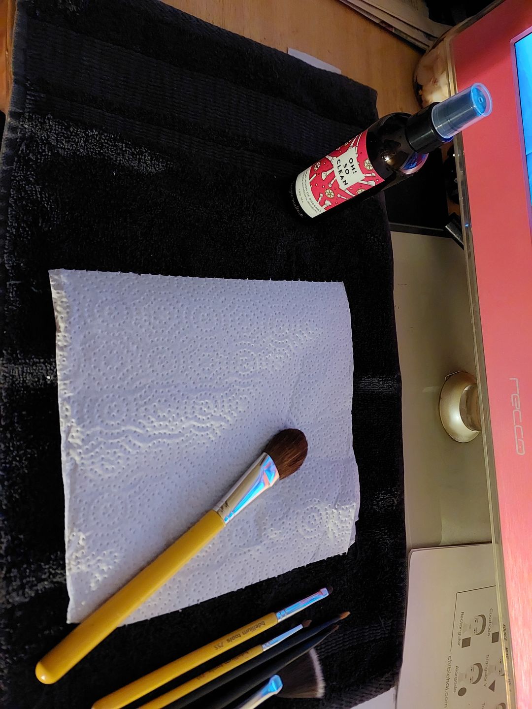 Customer photo review of Pack Pyme Lover  (2 limpiadores 100ml + travel size REGALO)