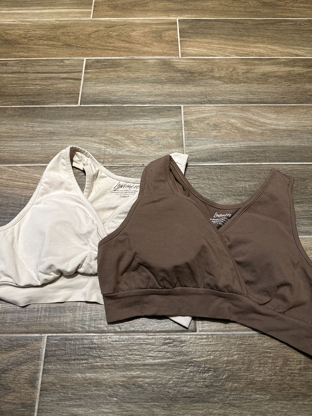 Customer photo review of Chloe Dream Love Organic Bra