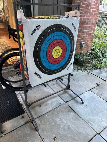 Customer photo review of Archery Target Stand