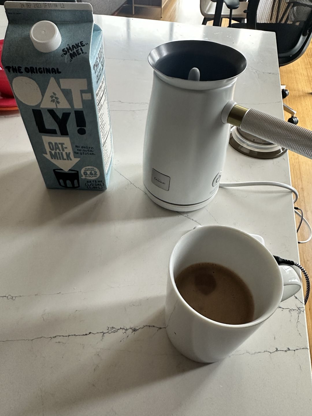 Customer photo review of Milky 50% Hot Chocolate Flakes