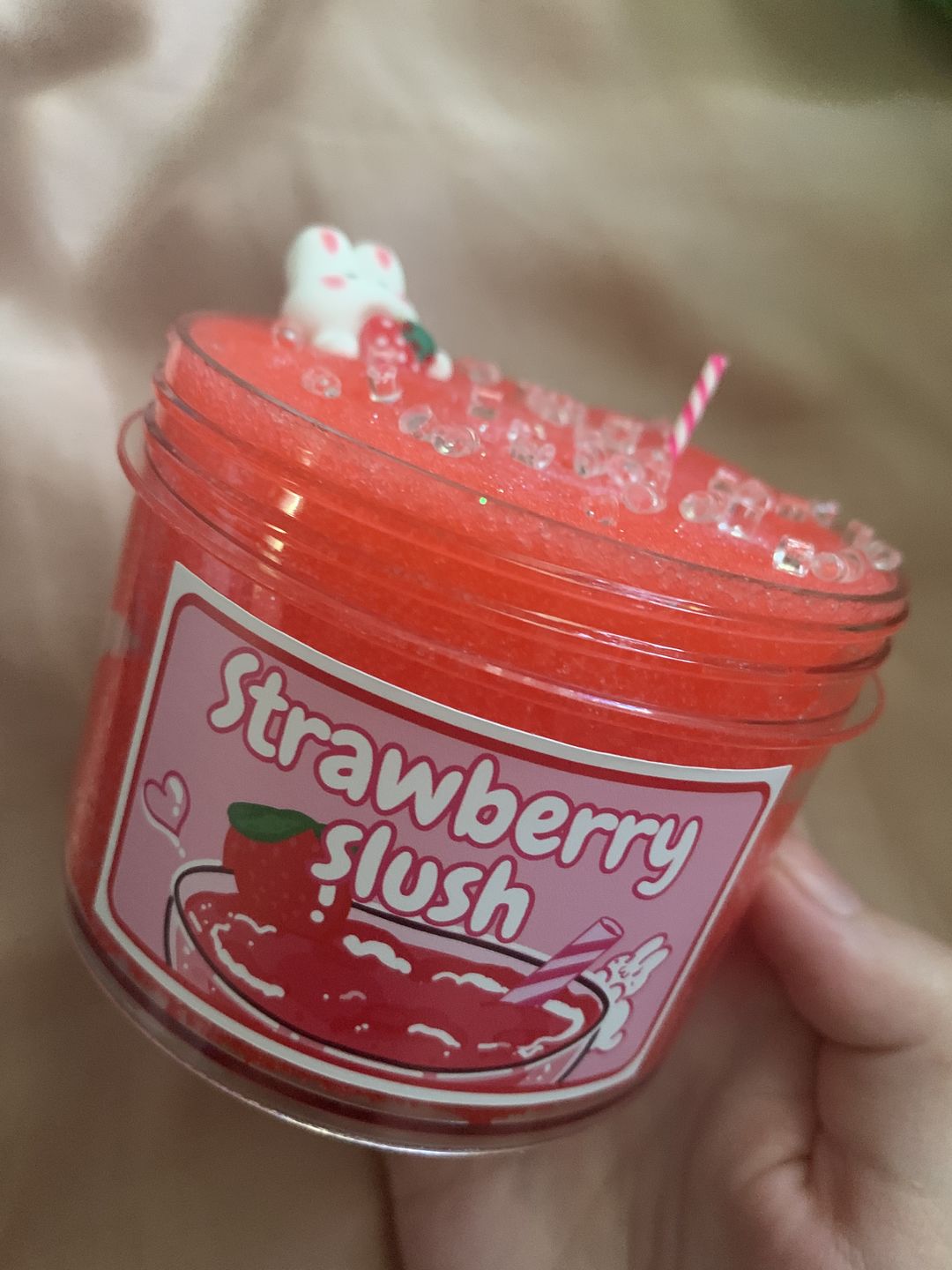 Customer photo review of Strawberry slush