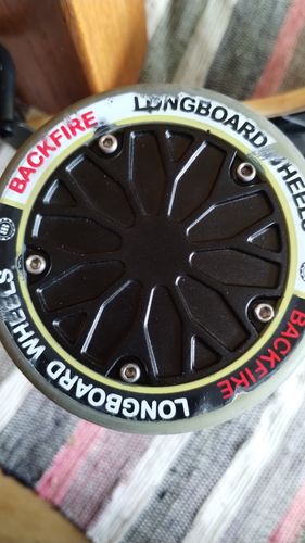 Customer photo review of Backfire Motor Wheel Cover For G3 / G3 Plus / Mini / G2 Black / G2 Galaxy