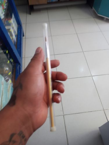 Customer photo review of Pincel para Acrílico #10 Madera 1 pza