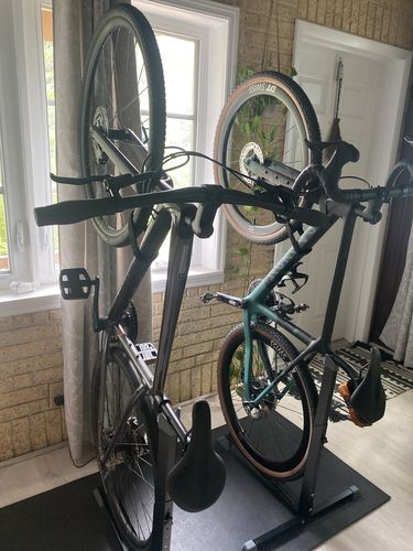 Customer photo review of 2 Bike Nook Units + 1 FREE Connector (Offer)
