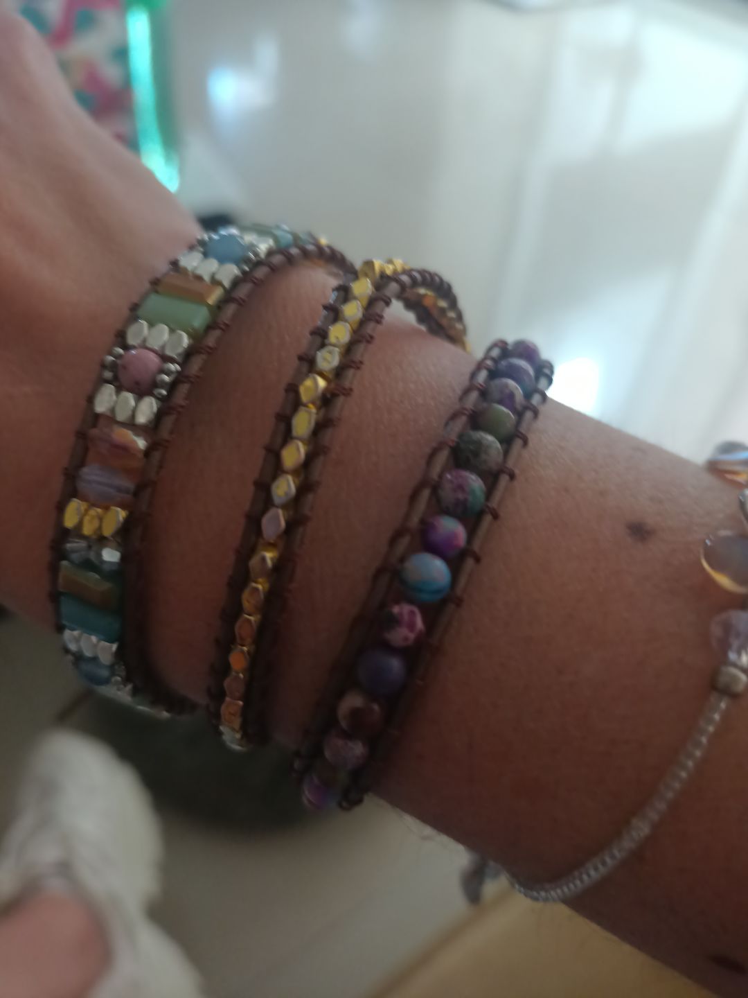 Customer photo review of Imperial Heart Protection Wrap Bracelet