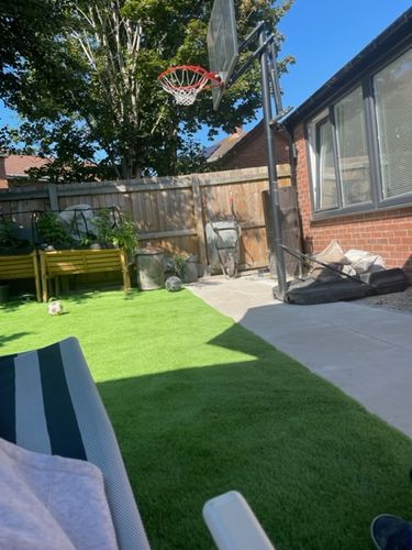 Customer photo review of Himalayan - White Porcelain Paving Tiles - 900 x 600 x 20mm