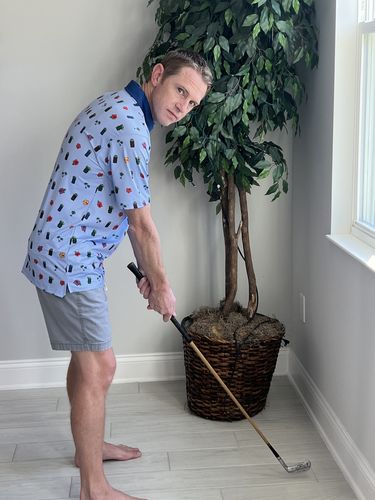 Customer photo review of "It's 5-Under Par Somewhere" All-Day Polo