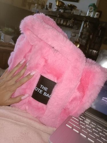 Customer photo review of Sac Bandoulière Fausse Fourrure - NORAH