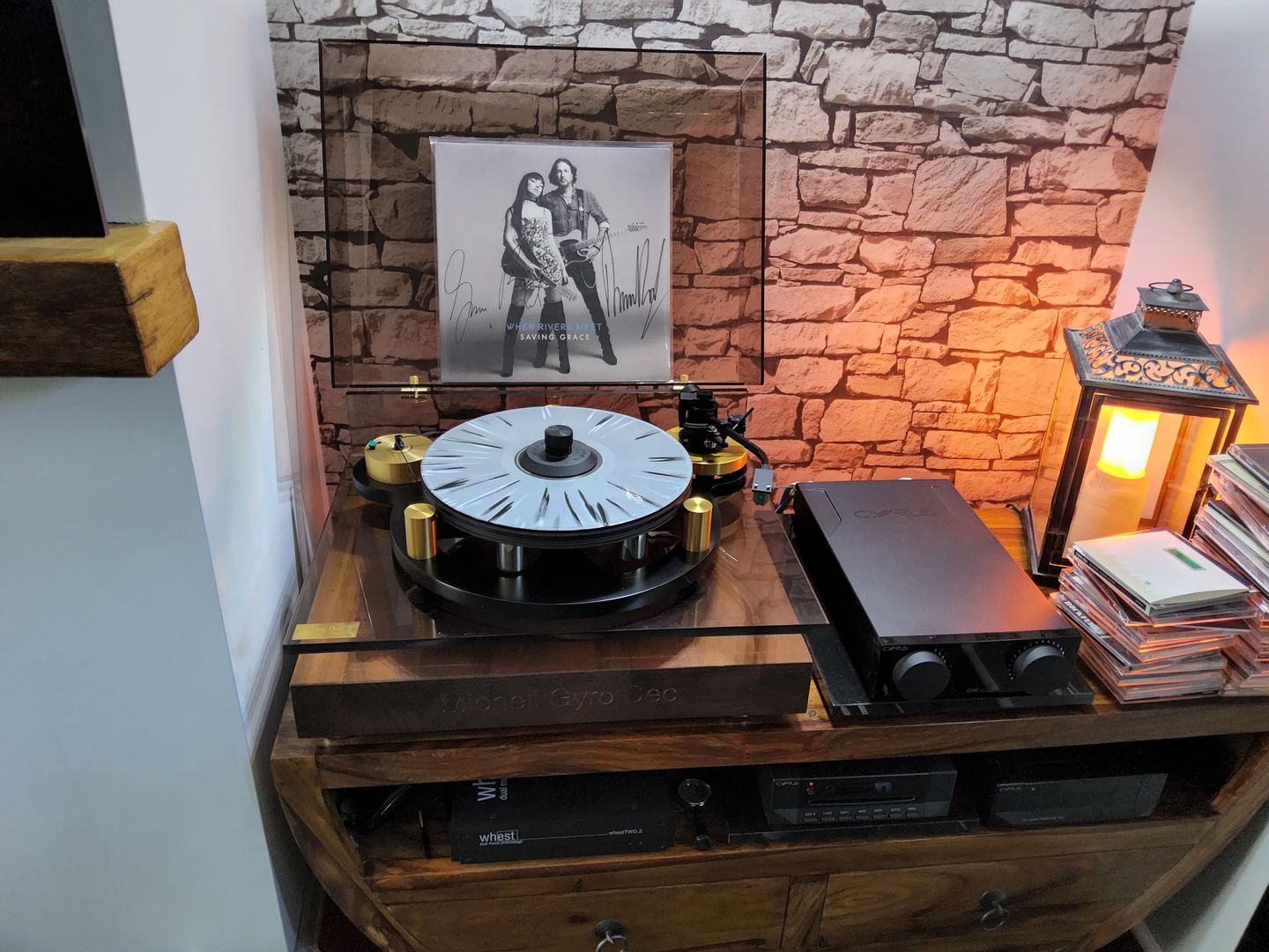 Customer photo review of SAVING GRACE ~ SILVER SPLATTER VINYL 50% OFF