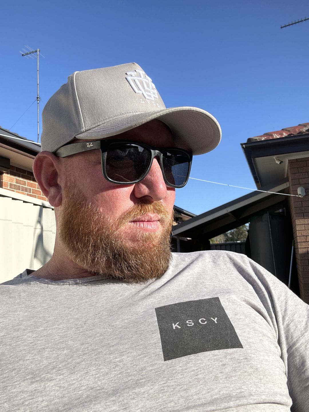 Customer photo review of LVCO "Grey" A-Frame LVCO Snapback