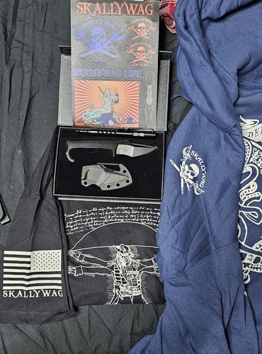 Customer photo review of Zip Hoodie Kraken Navy Blue