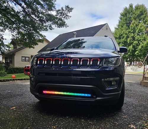 Customer photo review of 30 Inch Light Bar - Single Row LED