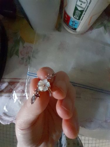 Customer photo review of Ear cuff fleur Louise