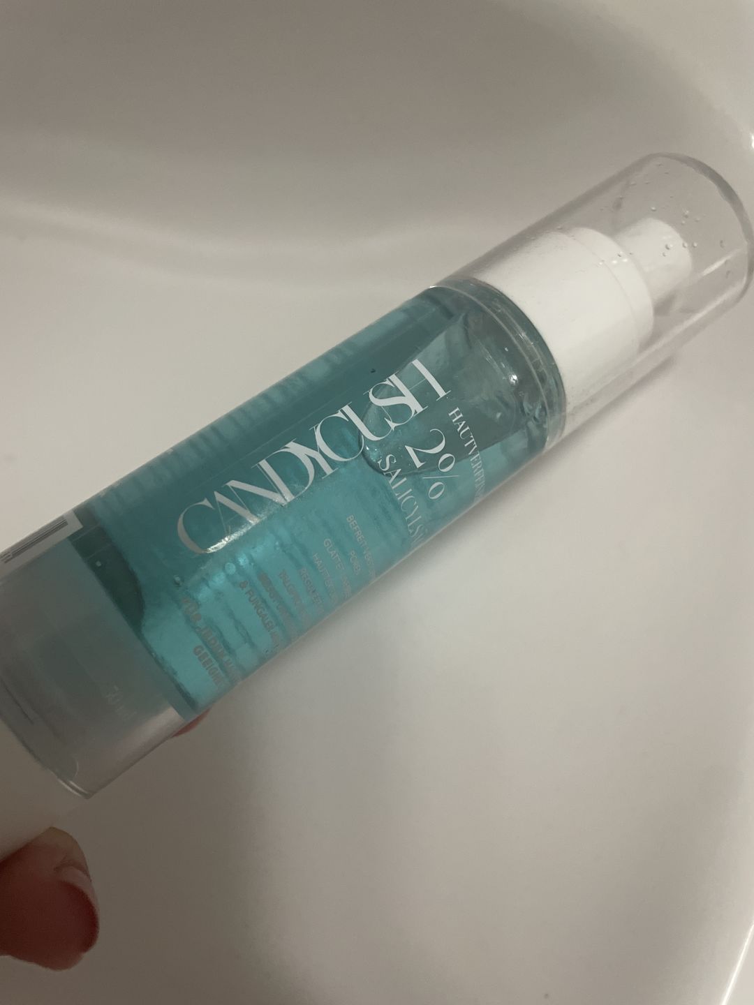 Customer photo review of Salicylsäure BHA 2% 50 ml