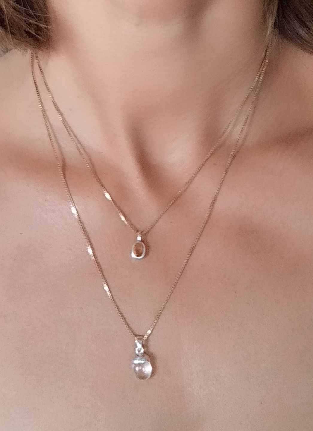Customer photo review of Berlock November Citrin Silver