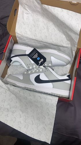 Customer photo review of Nike Dunk Low SE 'Lottery Grey Fog'
