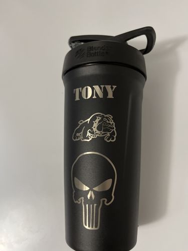 Customer photo review of Strada | 24 oz Protein Shaker Bottle