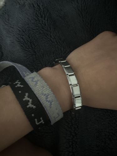 Customer photo review of Original Italian Charm Bracelet