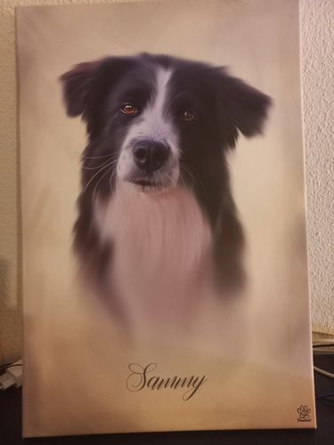 Customer photo review of Öl Pawtrait