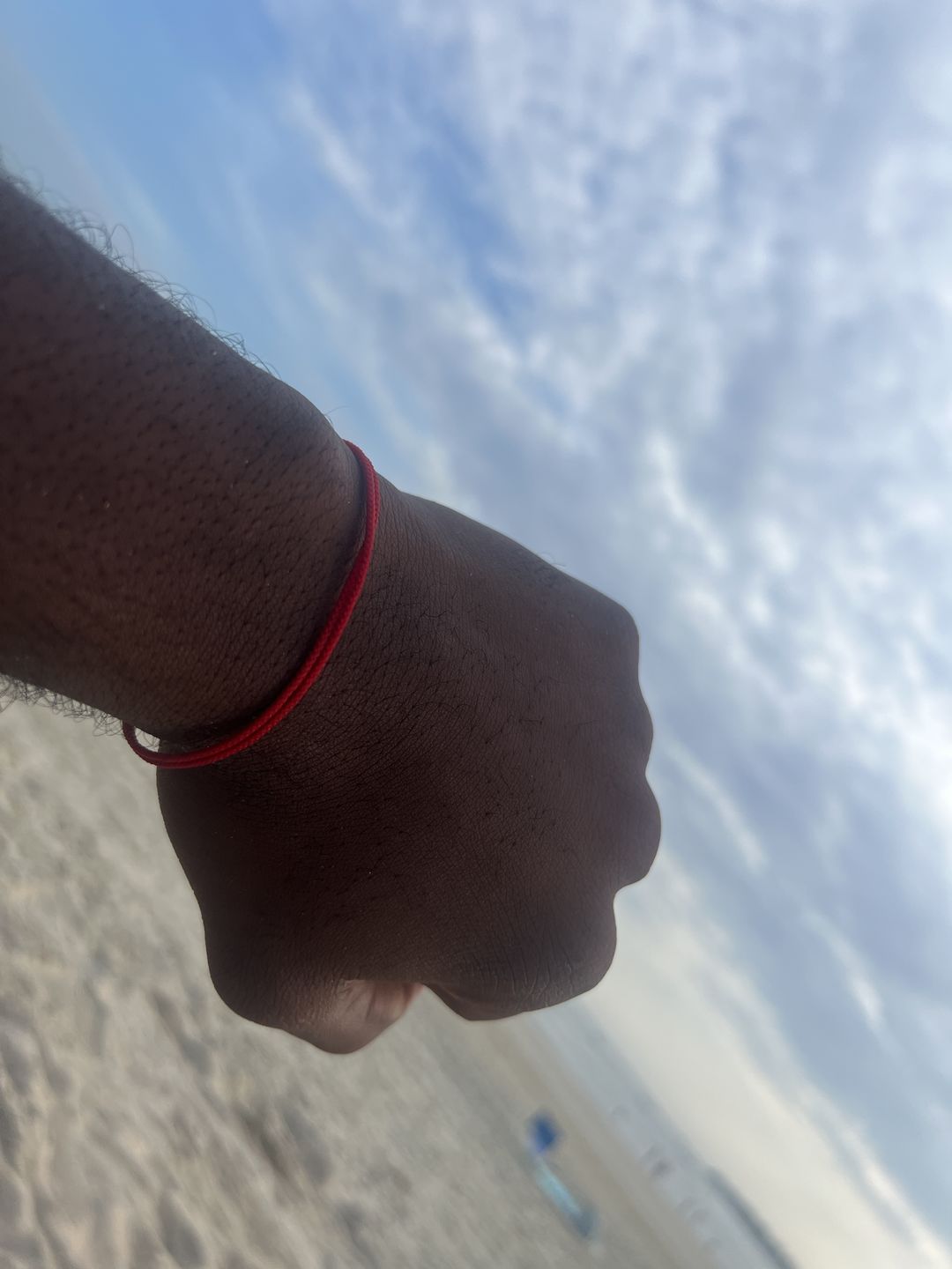 Customer photo review of Bracelet Porte Bonheur "Tibétain"