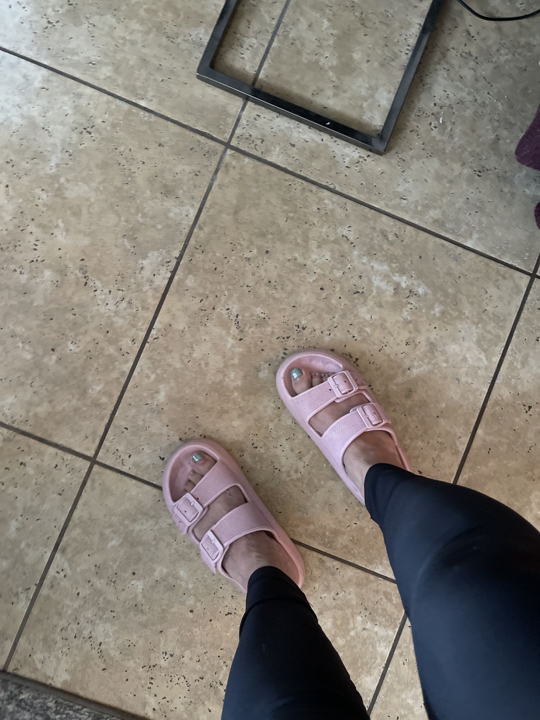 Customer photo review of Cushion Sandals - Cloud Slides