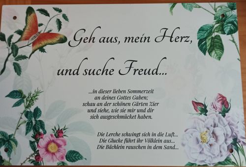 Customer photo review of Schild - Mein Balkon, meine Freiheit - für Garten & Balkon - personalsierbar