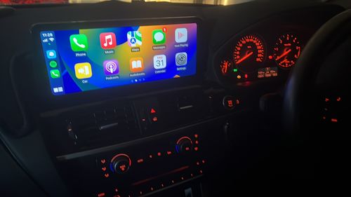 Customer photo review of 12.3'' Android 12 BMW X3 X4 F25 F26 2011-2016 navigation GPS support Carplay