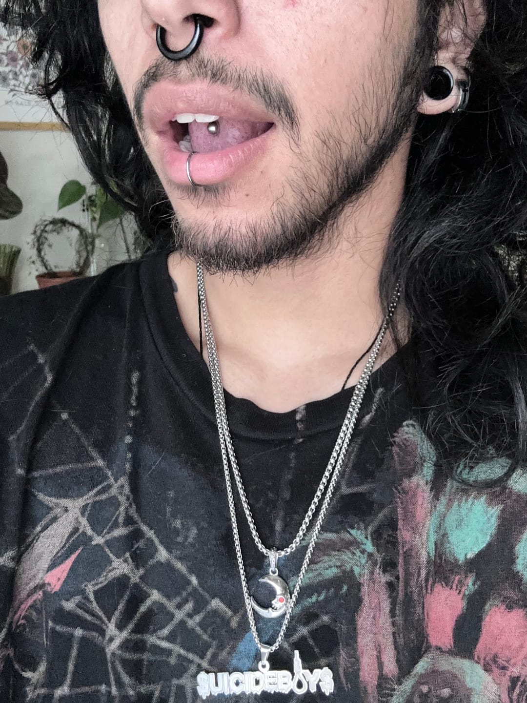 Customer photo review of LUNA THE LUNATIC LUNAR PENDANT