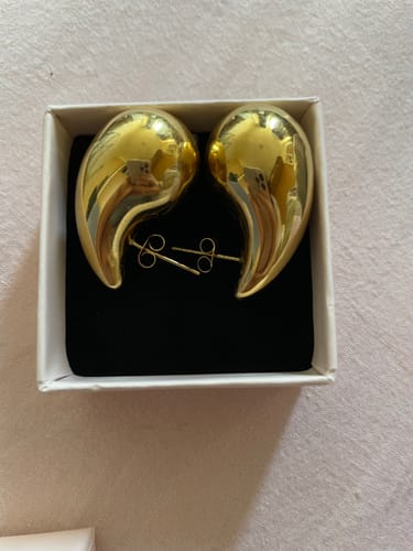 Customer photo review of Celeste Drop Earring