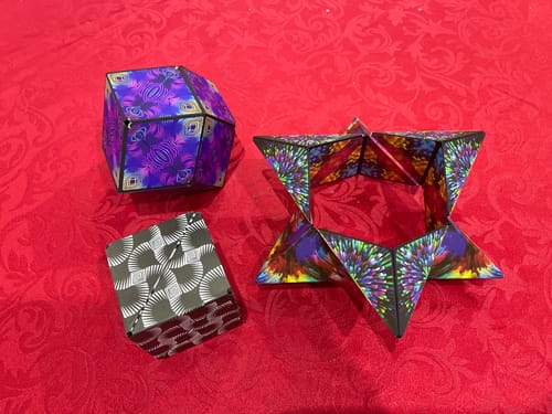 Customer photo review of Changeable Magnetic Magic Cube