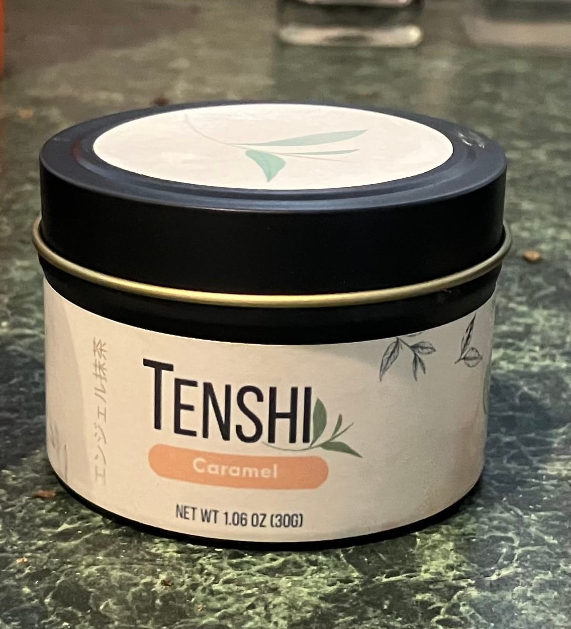 Customer photo review of Caramel Organic Matcha Blend