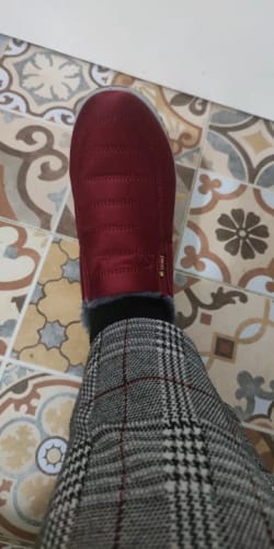 Customer photo review of COMFORTMAX - Therapeutic Winter Footwear - Alleviates Discomfort & Provides Warmth