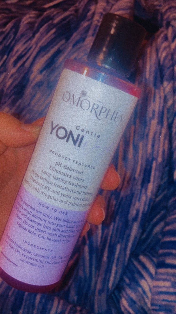 Customer photo review of Gentle Yoni Wash