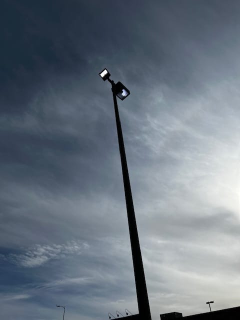 Customer photo review of 150W LED Pole Lights Outdoor, 5700K, 21000LM, Universal Mount, Bronze, AC120-277V, Waterproof IP65, UL, DLC Listed, LED Parking Lot Lights - Outdoor Commercial Area Street Lighting