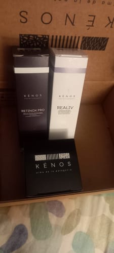 Customer photo review of Pack piel madura: Hidro-K Noche, Realiv, Retinox Pro