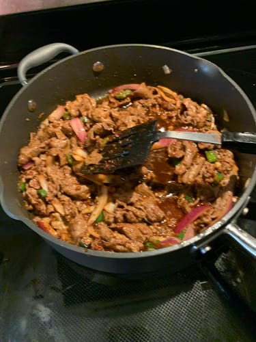 Customer photo review of [N1] Spicy Cumin Lamb Hand-Ripped Noodles Meal Kit (4 Servings)